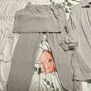 Grey three piece set